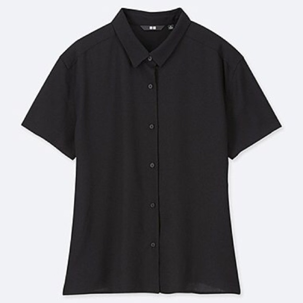 Uniqlo Women’s Rayon Short Sleeve Blouse